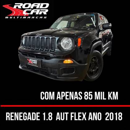 JEEP RENEGADE 1.8 16V FLEX SPORT 4P AUTOMÁTICO JEEP RENEGADE 1.8 16V FLEX SPORT 4P AUTOMÁTICO
